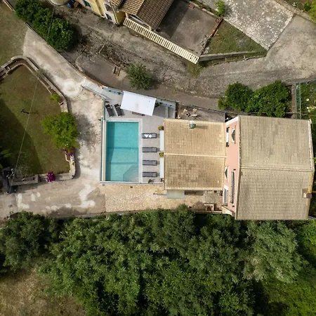 Villa Jewel Private Pool In Corfu Island Alykes Potamou