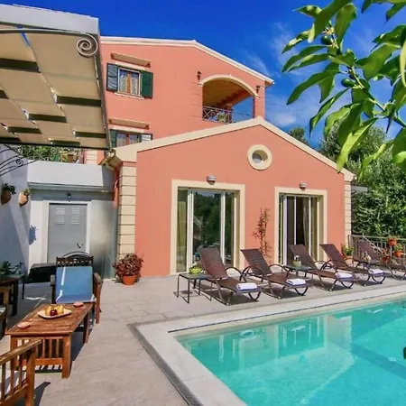 Jewel Private Pool In Corfu Island * Alykes Potamou