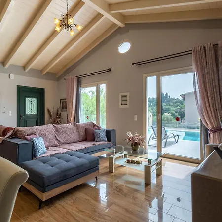 빌라 Jewel Private Pool In Corfu Island Alykes Potamou