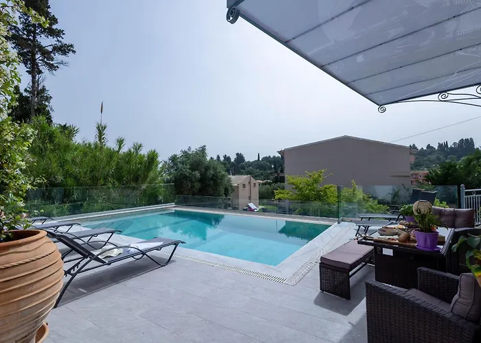 Jewel Private Pool In Corfu Island