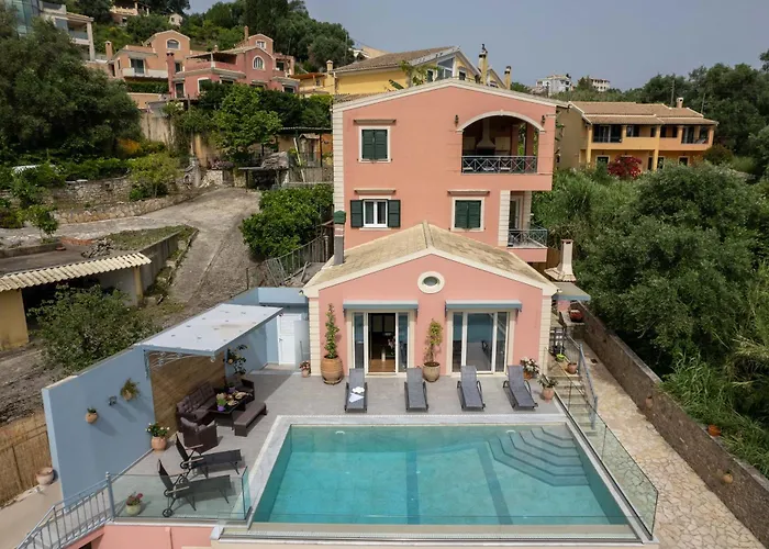 Villa Jewel Private Pool In Corfu Island