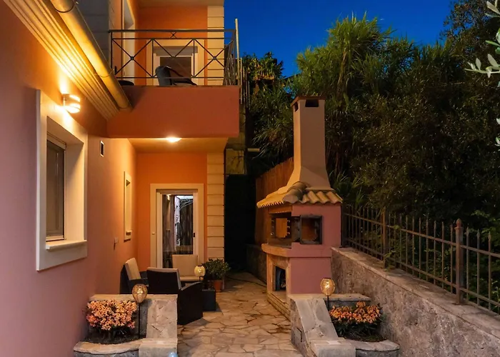 Villa Jewel Private Pool In Corfu Island Alykes Potamou